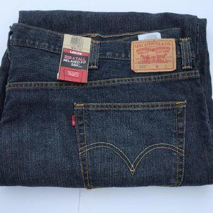 New Levi Men 550 Denim Jeans Size 54x32